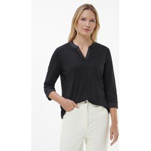 Shirt 3/4-mouwen Van Peter Hahn zwart