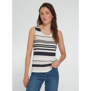 Jerseytop ronde hals Van Peter Hahn blauw