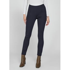 Enkellange jersey broek pasvorm Sylvia Van Peter Hahn blauw