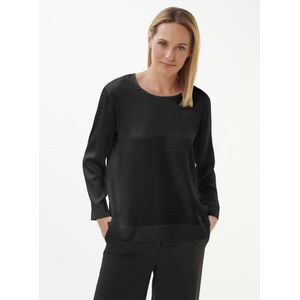 Blouse Van Peter Hahn zwart