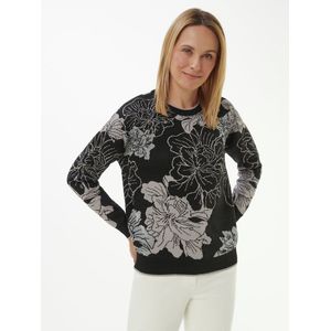 Trui ronde hals Van Peter Hahn zwart