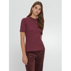 Trui ronde hals 100% SUPIMA-katoen Van Peter Hahn rood