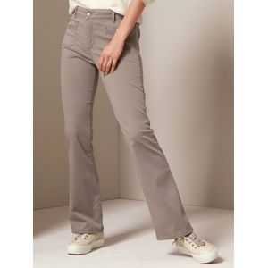 Bootcut-jeans Van Brax beige