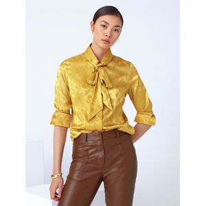 Blouse Van Uta Raasch goudkleur
