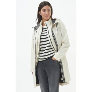 Rechte korte 3-in-1 jas Van BASLER beige