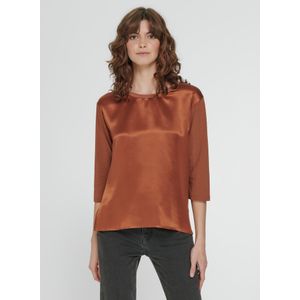 Shirt 3/4-mouwen Van Peter Hahn bruin