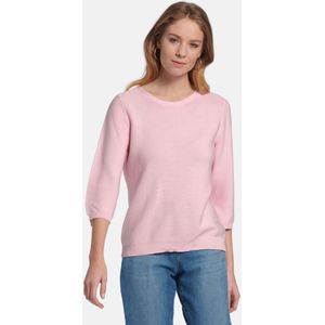 Trui ronde hals 100% SUPIMA® katoen Van Peter Hahn roze