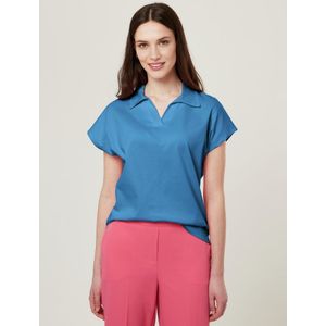 Poloshirt Van Peter Hahn blauw