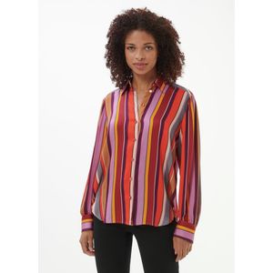 Blouse lange mouwen Van Peter Hahn multicolour