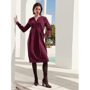 Peter Hahn - Corduroy Jurk - Pink - 100% Katoen