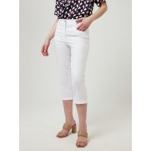 Comfort Fit capribroek Van Peter Hahn wit