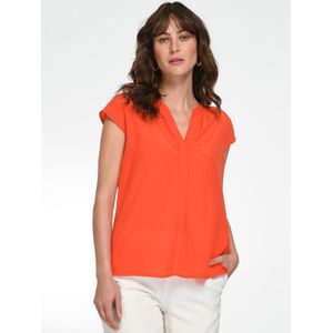 Blouse verbrede schou­ders Van Peter Hahn rood