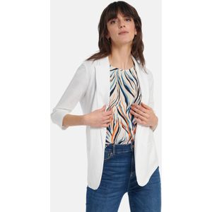 Jerseyblazer Van Peter Hahn wit