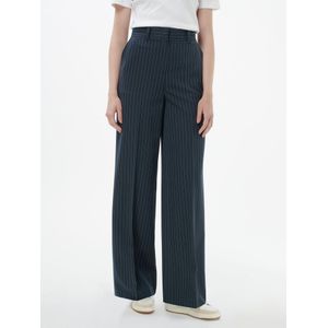 Enkellange broek Van Peter Hahn blauw