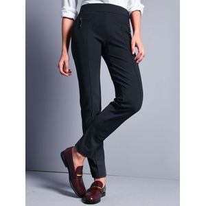 Raffaello Rossi - Model Otti - Broek - Blauw - Smal Model - Superelastische Techno-Jersey