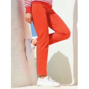 Jeans Van Peter Hahn rood