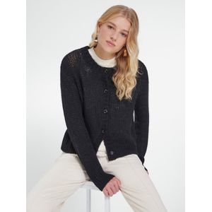 Vest lange mouwen Van Peter Hahn zwart