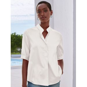 Blouse Van Peter Hahn beige