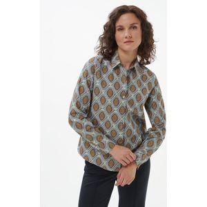 Blouse lange mouwen Van Peter Hahn multicolour