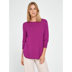 Trui ronde hals en 3/4-mouwen Van Peter Hahn pink