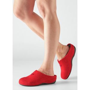Vilten pantoffel Van Josef Seibel rood