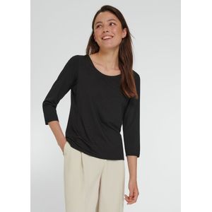 Shirt 3/4-­mouw­en Van Peter Hahn zwart