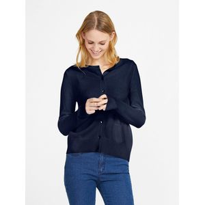 Vest 100% kasjmier, Topkwaliteit Van Peter Hahn blauw