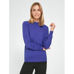 Trui zijde + kasjmier model Sabrina Van Peter Hahn paars