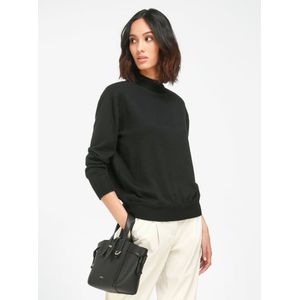 Trui 100% scheerwol Van Peter Hahn zwart