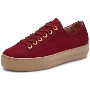 Sneakers kalfslakleer Van Paul Green rood