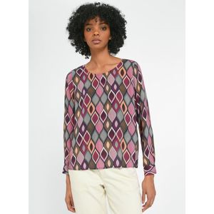 Blouse zonder sluiting Van Peter Hahn pink