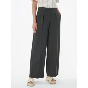 Straight Fit-jersey broek Van DAY.LIKE grijs