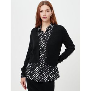 Vest V-hals Van Peter Hahn zwart