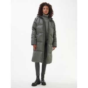 Gewatteerde jas Van Peter Hahn grijs