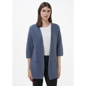 Vest aangeknipte 3/4-mouwen Van Peter Hahn blauw