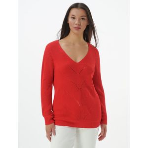 V-trui Van Anna Aura rood