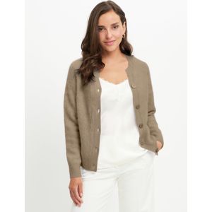 Vest gemaakt 100% kasjmier Van Peter Hahn groen