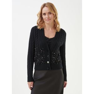 Vest lange mouwen Van Peter Hahn zwart