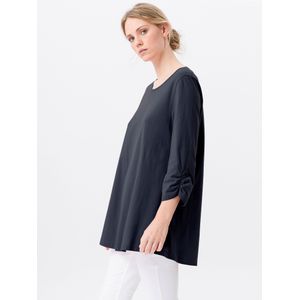 Lang shirt Filippa 100% katoen ronde hals Van Green Cotton blauw