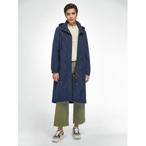 Green Goose - Jas - Blauw - Afneembare Capuchon - Parka-Style