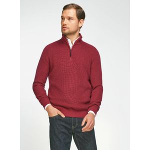 Trui opstaande kraag Van Louis Sayn rood