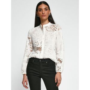 TALBOT RUNHOF X PETER HAHN - Blouse - Wit - Lange Mouwen