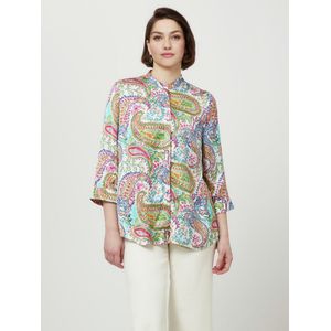 Blouse 3/4-mouwen Van Anna Aura multicolour