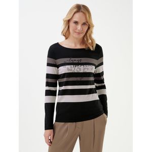 Shirt ronde hals Van Betty Barclay zwart