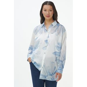 Lange blouse Van Emilia Lay wit