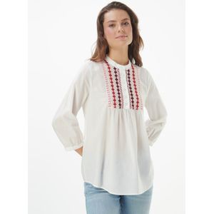 Blouse Van Peter Hahn wit