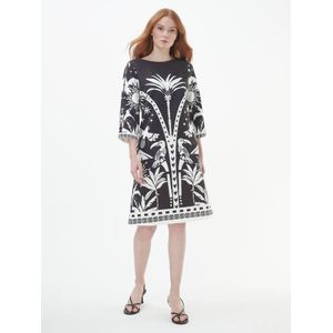 Jurk een boothals Van Paganne multicolour