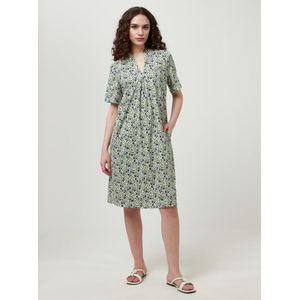 Jerseyjurk Gerda Van Green Cotton wit
