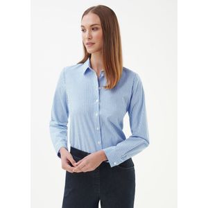 Blouse lange mouwen Van Peter Hahn blauw
