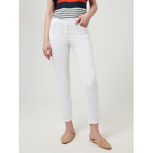 Enkellange broek Van Peter Hahn wit